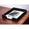 Dacasso Black Bonded Leather Letter Tray AG-1401 - alternate 7